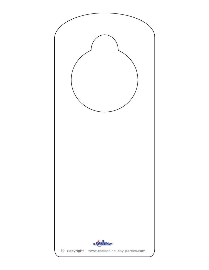 002 Blank Door Hanger Template Surprising Ideas Microsoft Intended For Blanks Usa Templates
