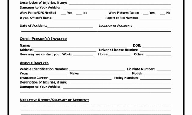 002 Template Ideas Accident Report Form Uk Of Motor Vehicle with regard to Accident Report Form Template Uk