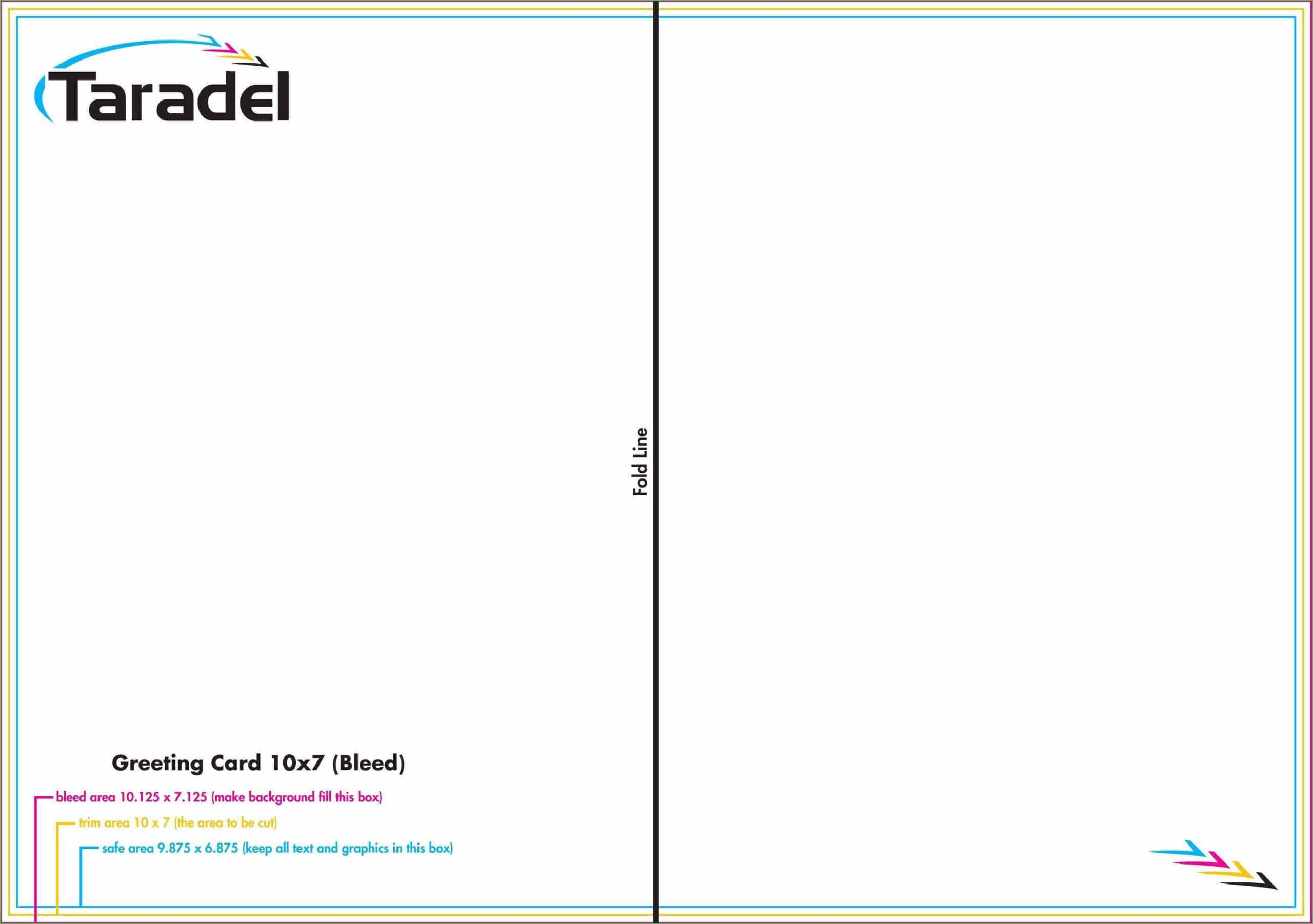 003 Quarter Fold Card Template Photoshop Indesign Greeting With Regard To Blank Quarter Fold Card Template