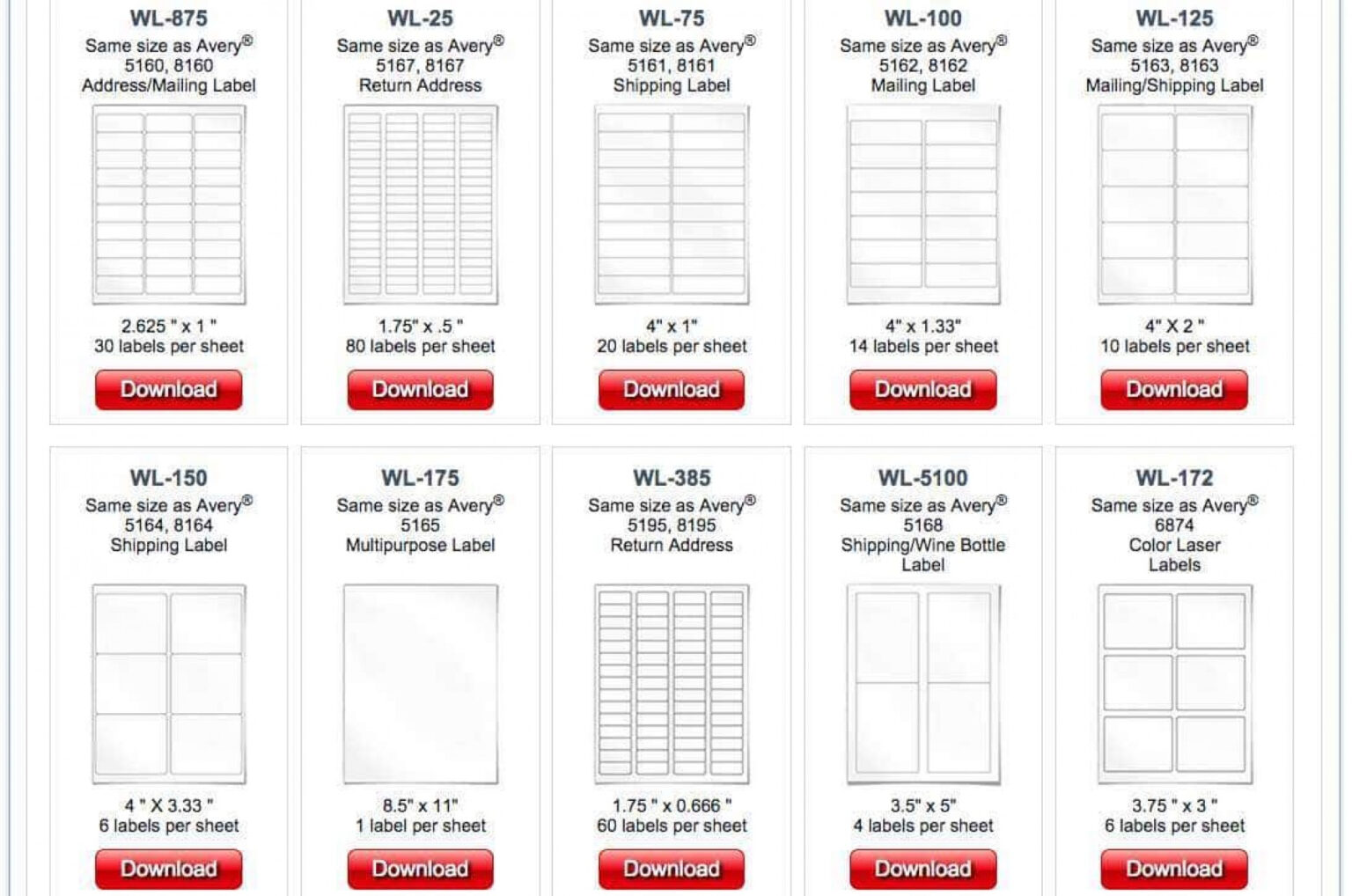 006 Template Ideas Address Label Word Per Sheet Avery Labels for 2 X 4