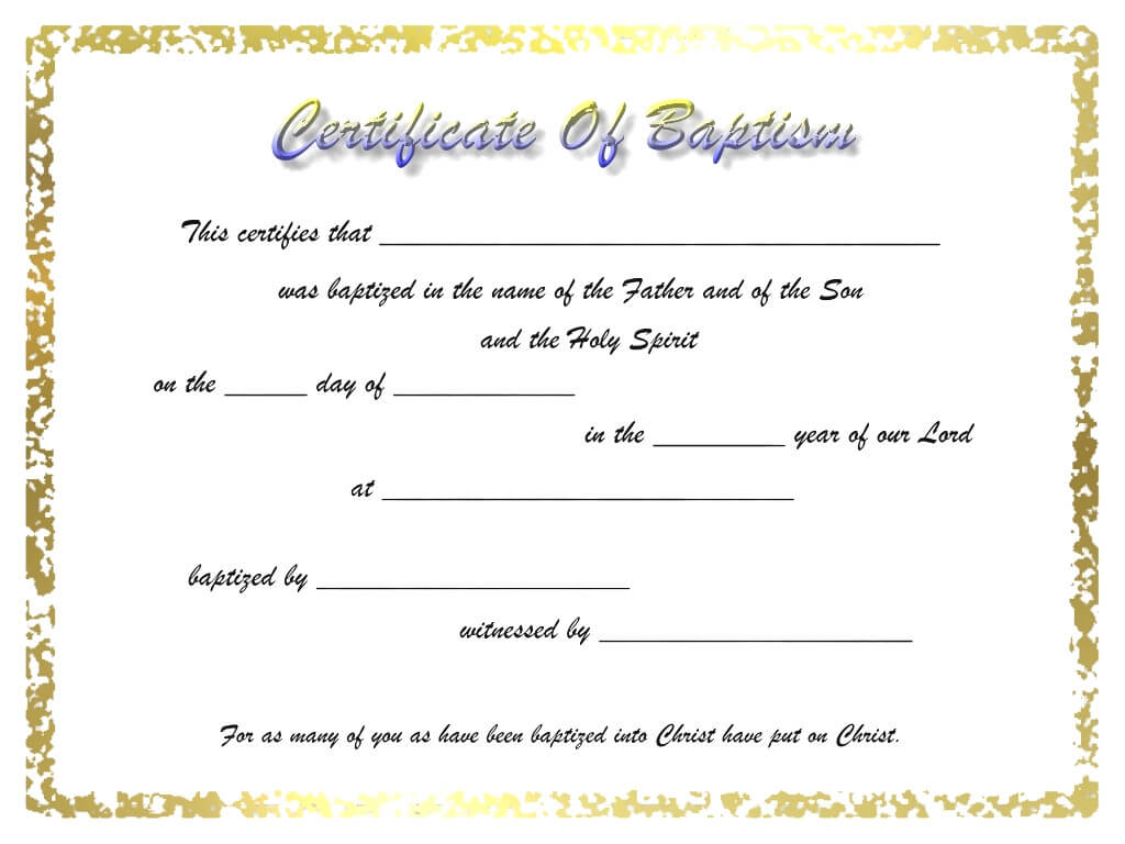 009 Certificate Of Baptism Template Unique Ideas Catholic In Baptism Certificate Template Word