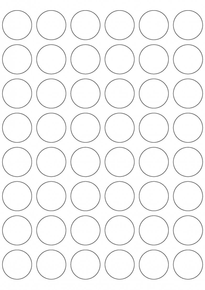 009 Template Ideas Inch Best 1 Circle 1/2 Word Round Label 5 Regarding 2 Inch Circle Template