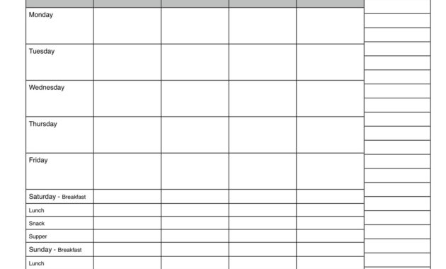 010 Template Ideas Free Weekly Diet Awful Plan ~ Thealmanac in 7 Day Menu Planner Template
