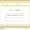 011 Free Printable Certificate Of Achievement Template Blank with regard to Blank Certificate Of Achievement Template