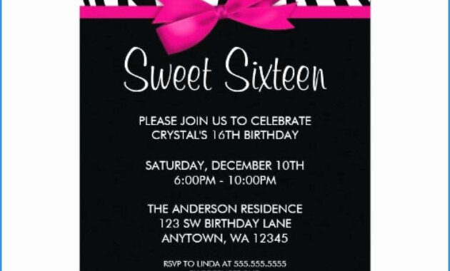012 13Th Birthday Invitation Templates Free Lovely Template with regard to 13 Birthday Invitation Templates
