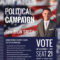012 Editable Campaign Template Free Election Poster School Inside Campaign Flyer Template