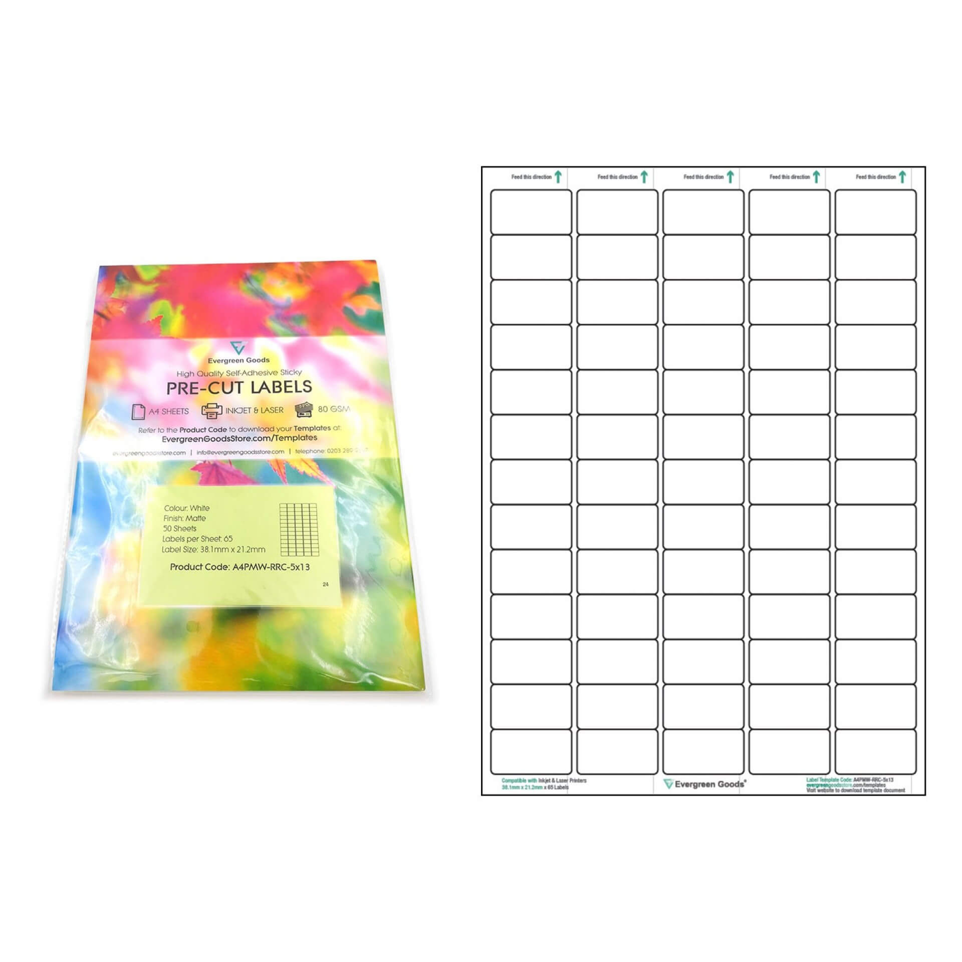 013 A4Pmw Rrc 5X13 Product With Preview Word Label Templates Intended For 8 Labels Per Sheet Template Word