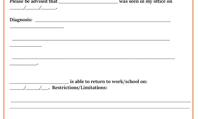 013 Free Printable Doctors Excuse Template For School Dats within Blank Doctors Note Template