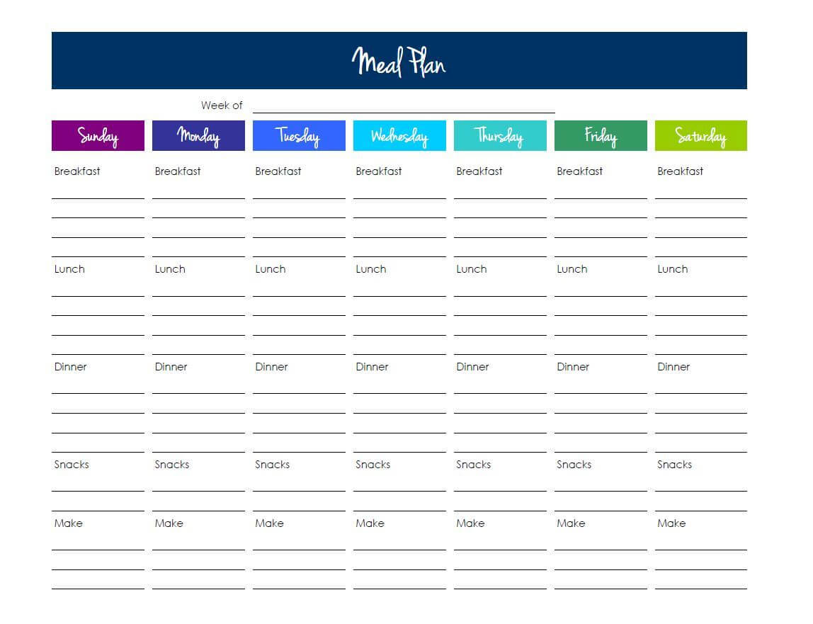 013 Meal Plan Excel Spreadsheet Template Ideas Singular Diet In 21 Day Fix Template