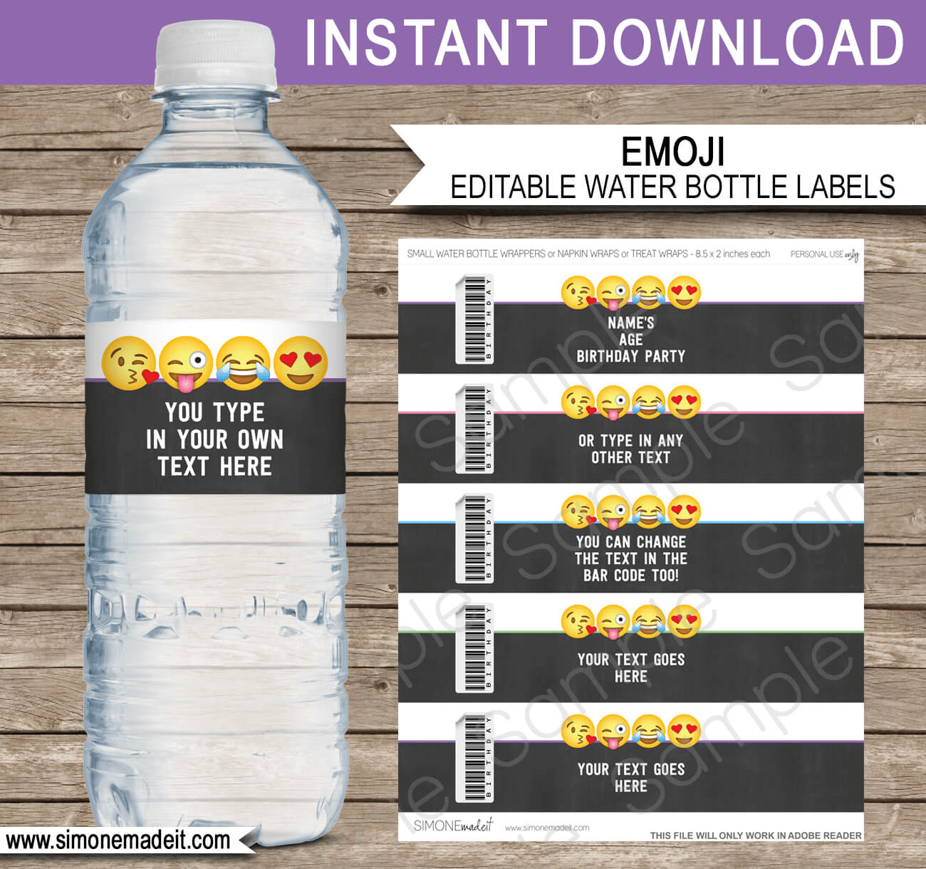 013 Template Ideas Water Bottle Labels Unbelievable Free Intended For Birthday Water Bottle Labels Template Free