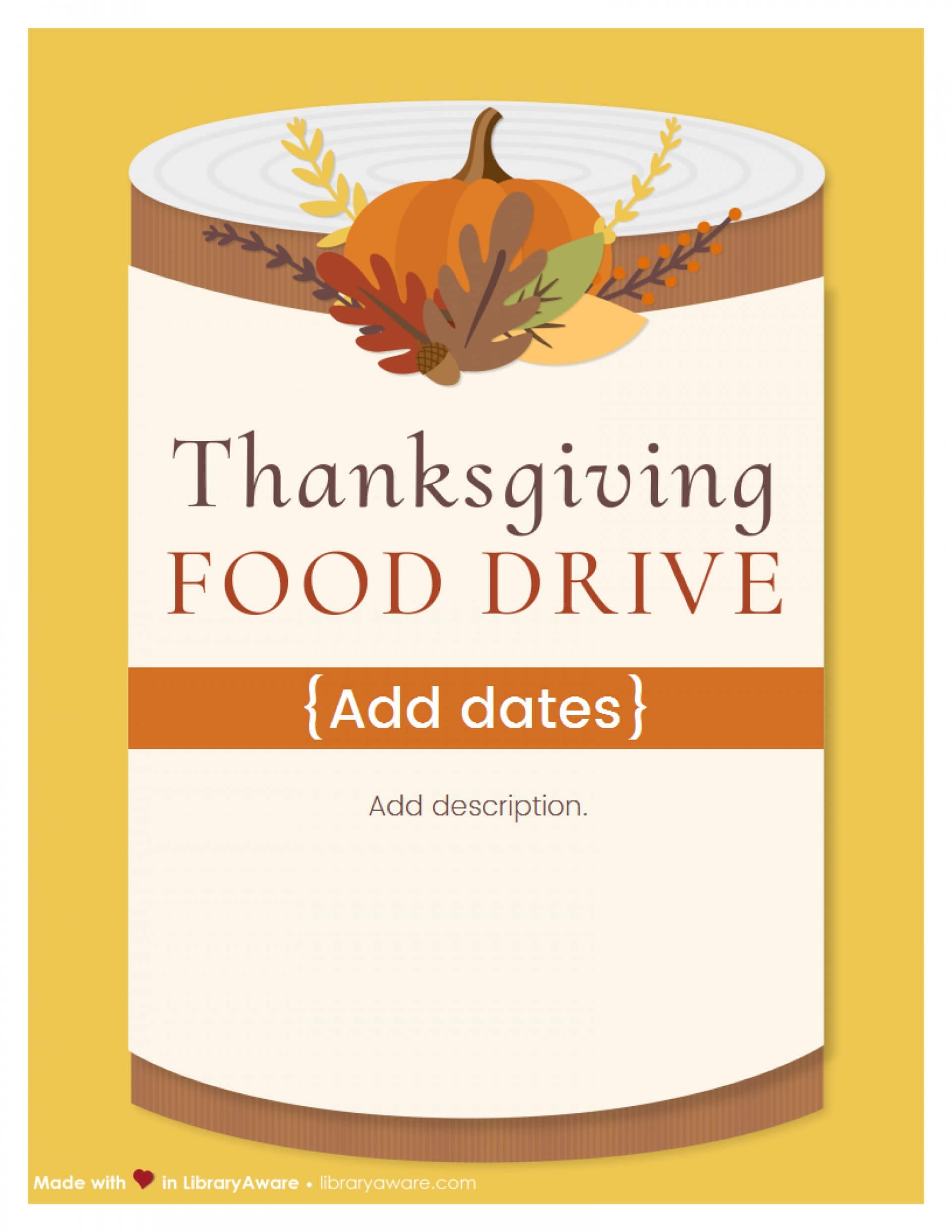 017 Free Fundraising Flyers Templates Food Drive Flyer Regarding Canned Food Drive Flyer Template