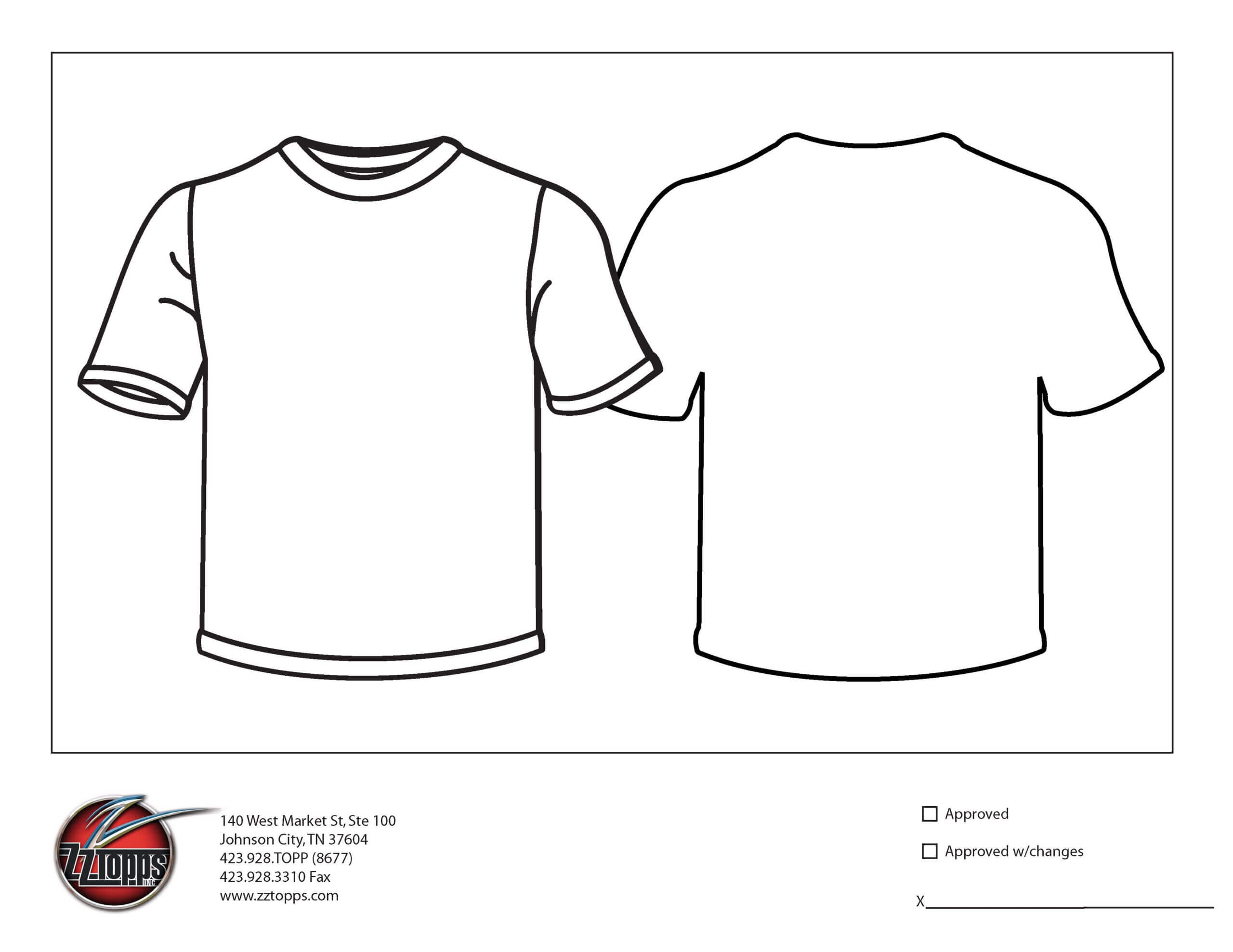 017 Printable T Shirt Order Form Template 483587 In Blank Tshirt Template Printable
