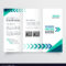 019 Business Tri Fold Brochure Template Design With Vector Regarding Adobe Illustrator Tri Fold Brochure Template