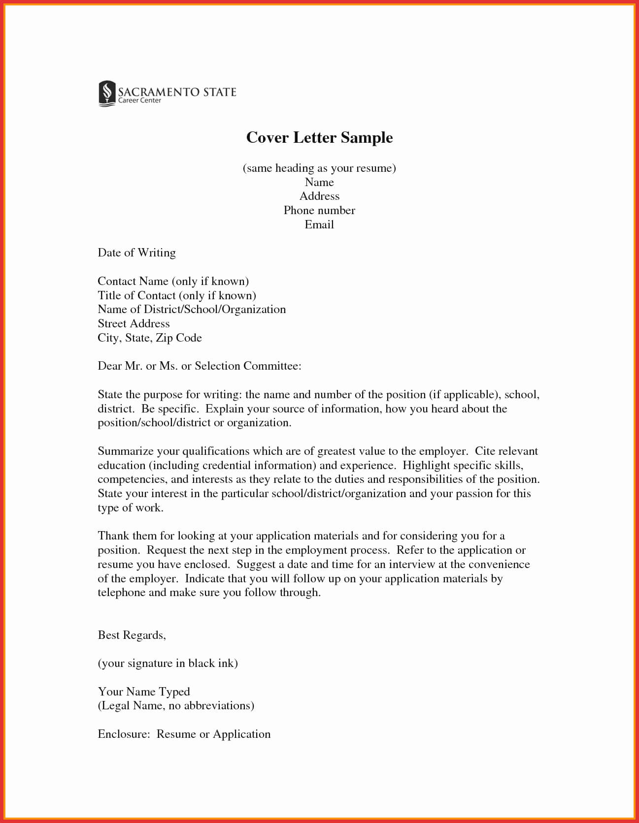 019 Free Letters Of Support Templates Template Ideas Throughout Advocacy Letter Template