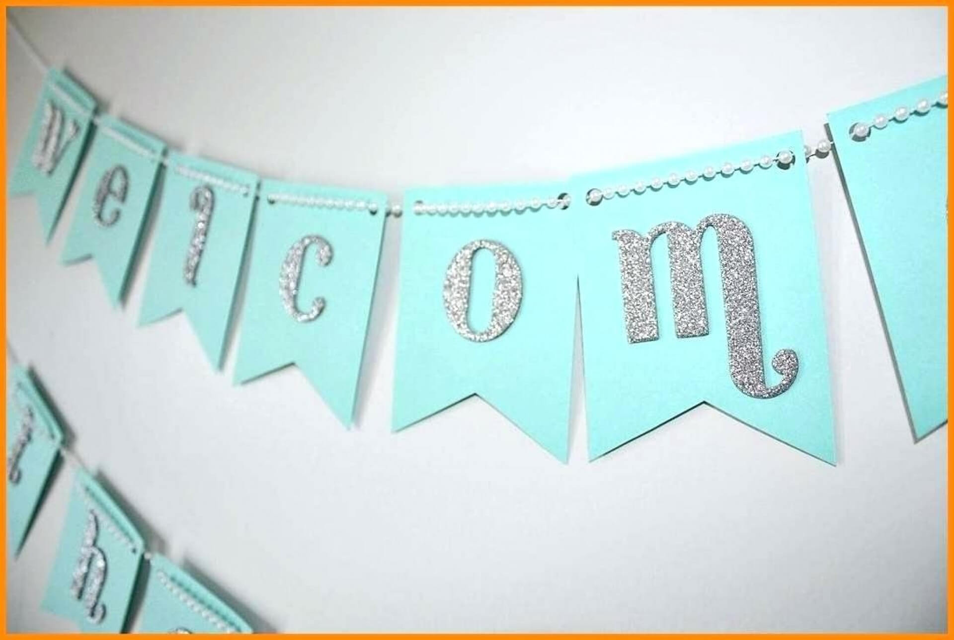 019 Template Ideas Baby Shower Banner Templates Fearsome Within Baby Shower Banner Template