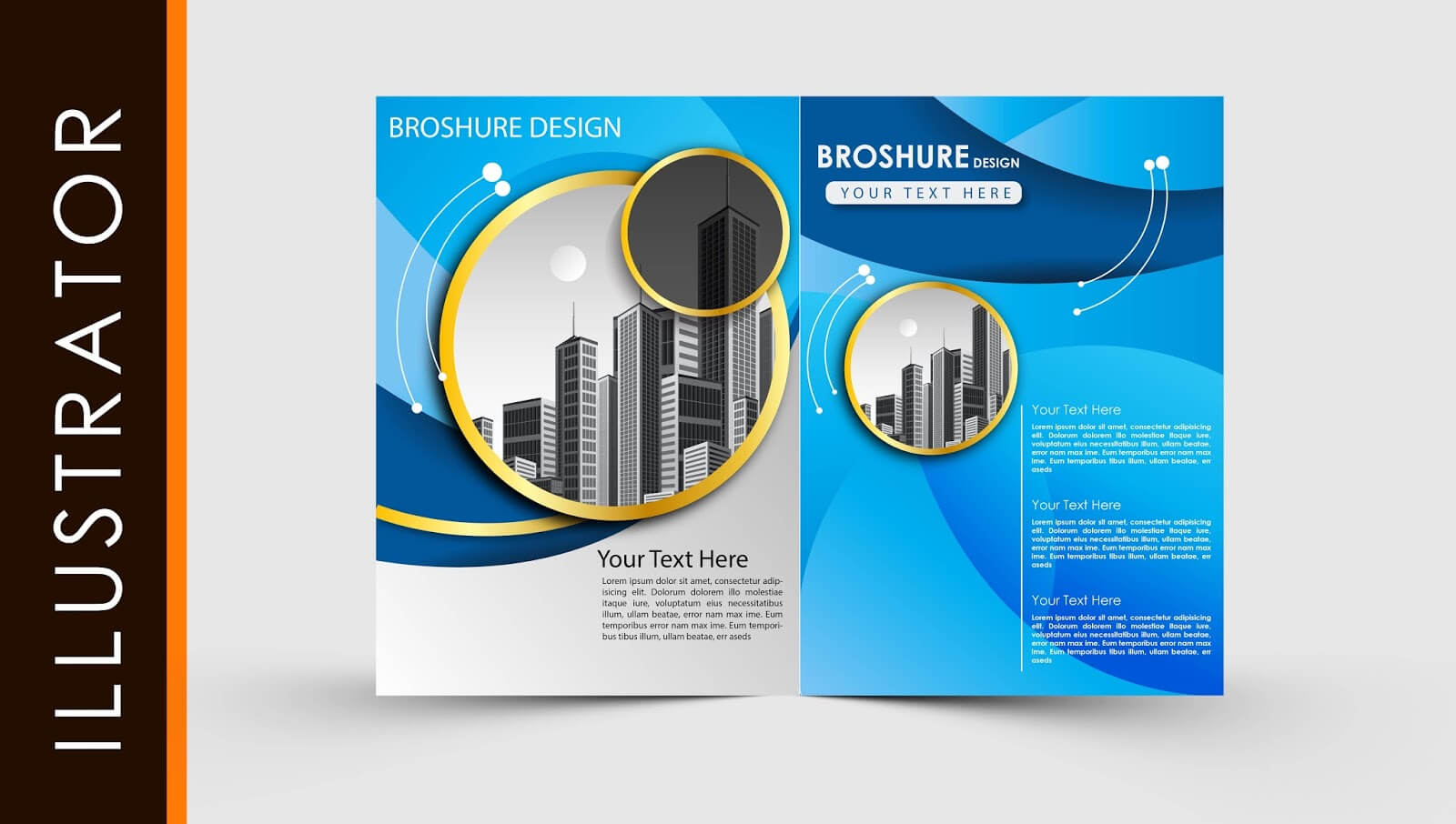 023 Brochure Templates Free Download For Photoshop Template Within Brochure Templates Adobe Illustrator