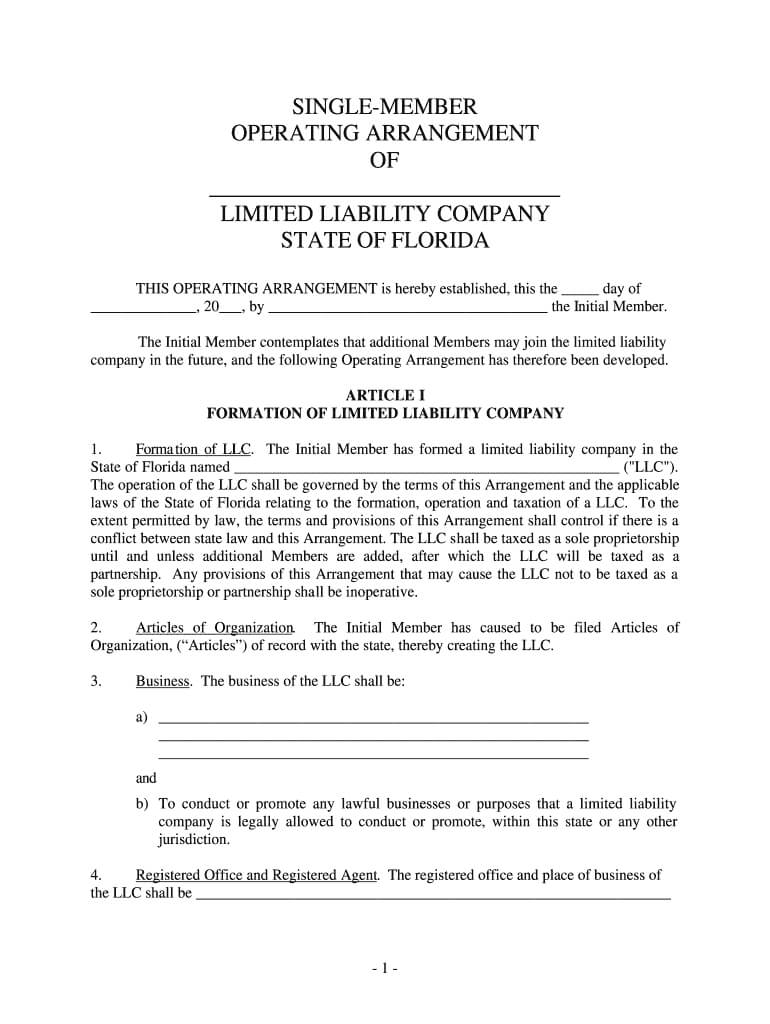 025 Georgia Multi Member Llc Operating Agreement Version With Articles Of Organization Llc Template