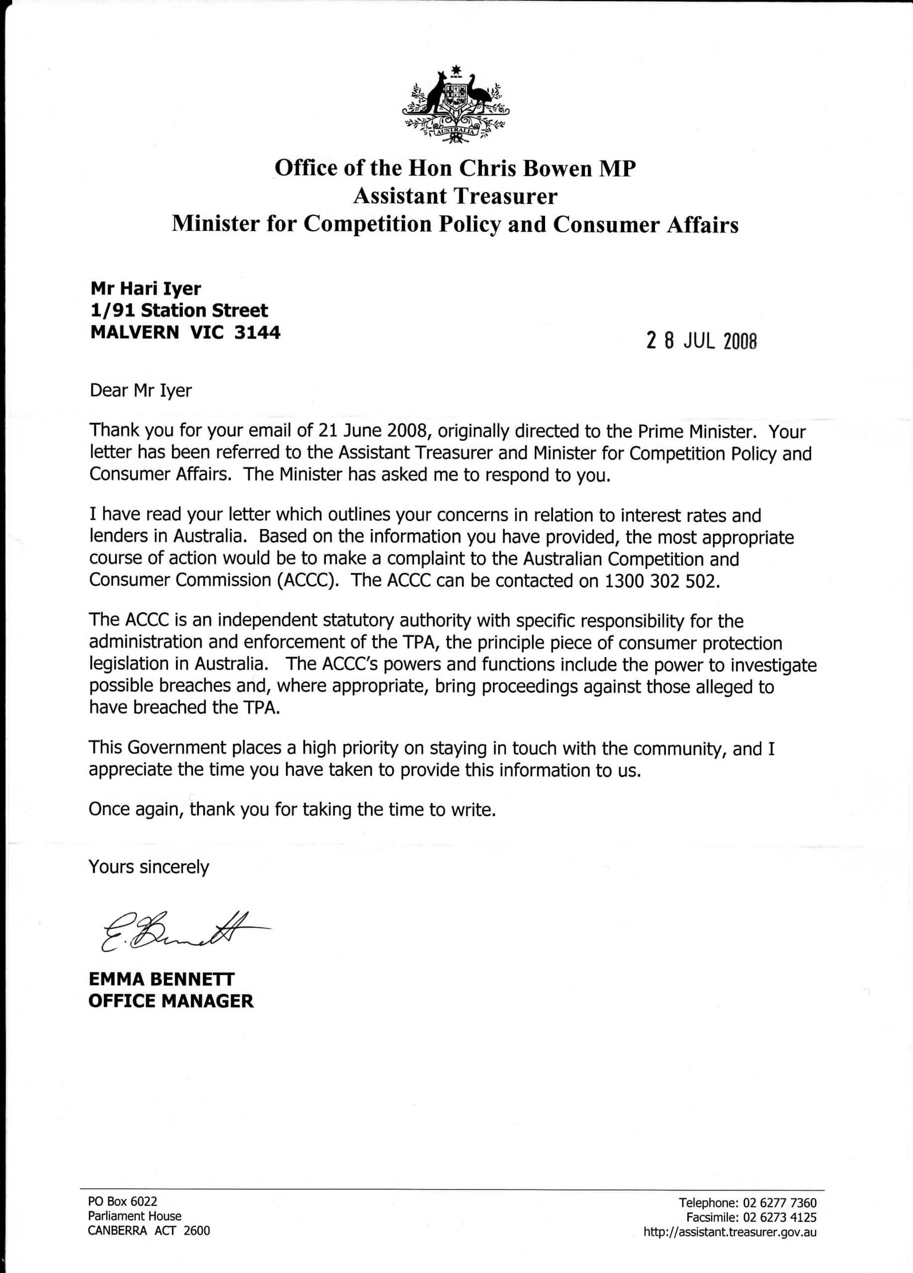 029 Business Letter Format Viamail Soa World Sent Sending Regarding Australian Business Letter Template