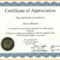 029 Certificate Of Appreciation Sample Pdf Examples Army In Army Certificate Of Appreciation Template