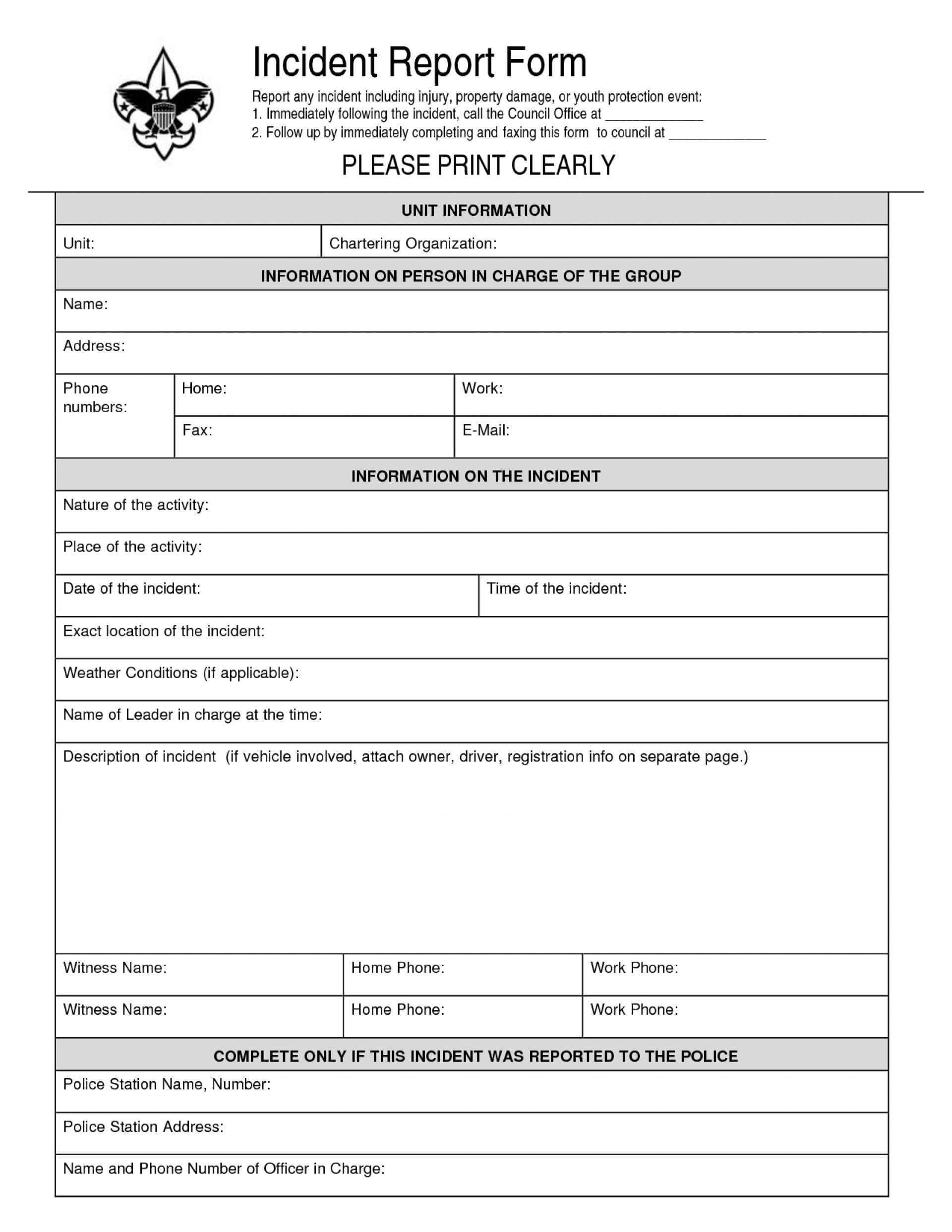 029 Free Car Accident Report Form Template Reporting Uk Pertaining To Accident Report Form Template Uk