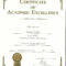 038 Award Certificate Template Word Free Printable Editable with Academic Award Certificate Template