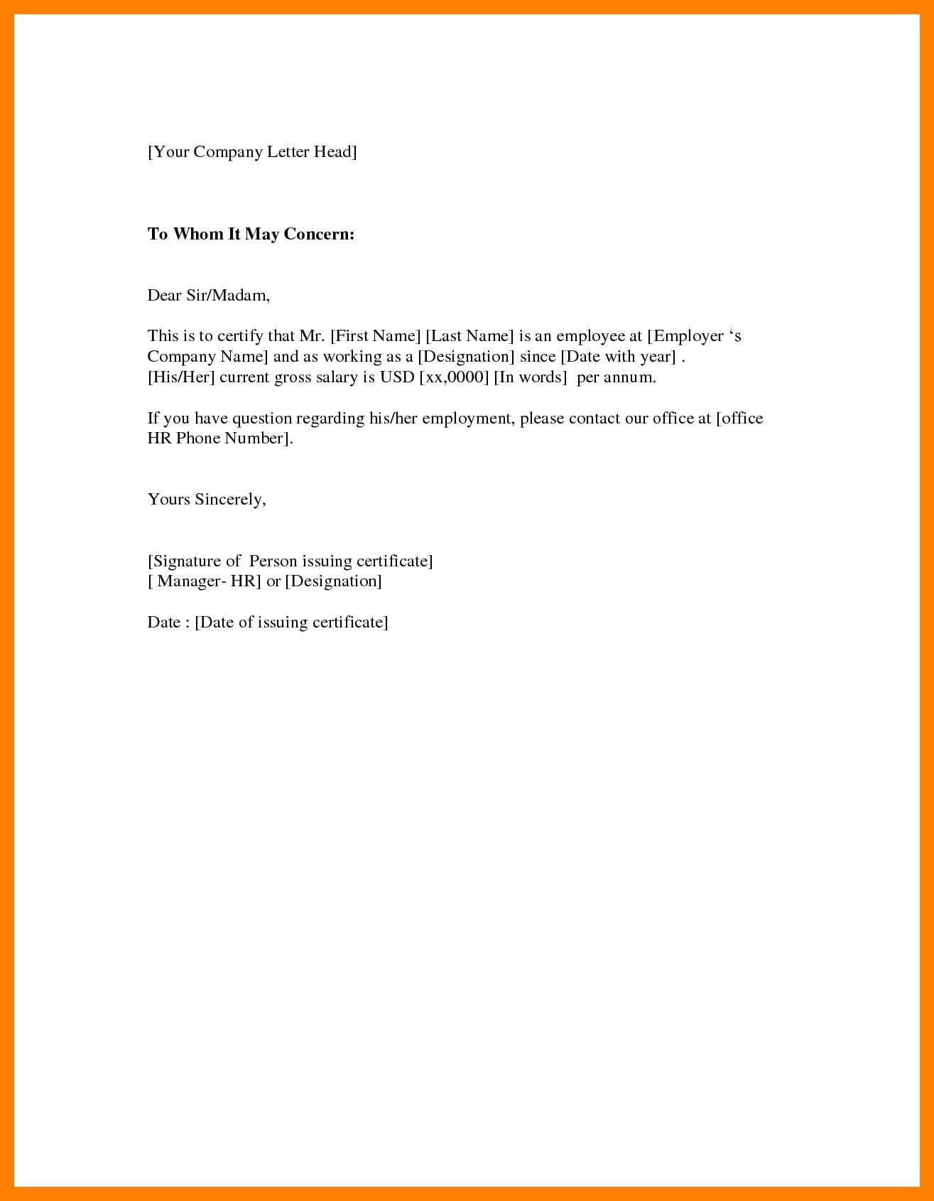 046 Certificate Of Employment Template Ideas Employee The With Certificate Of Service Template Free