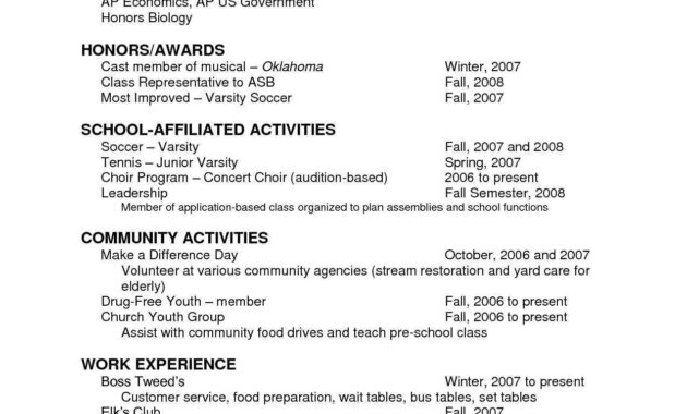 11 Resume Template For 16 Year Old Ideas | Resume Ideas pertaining to 16 Year Old Resume