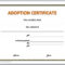 13 Free Certificate Templates For Word » Officetemplate Throughout Child Adoption Certificate Template