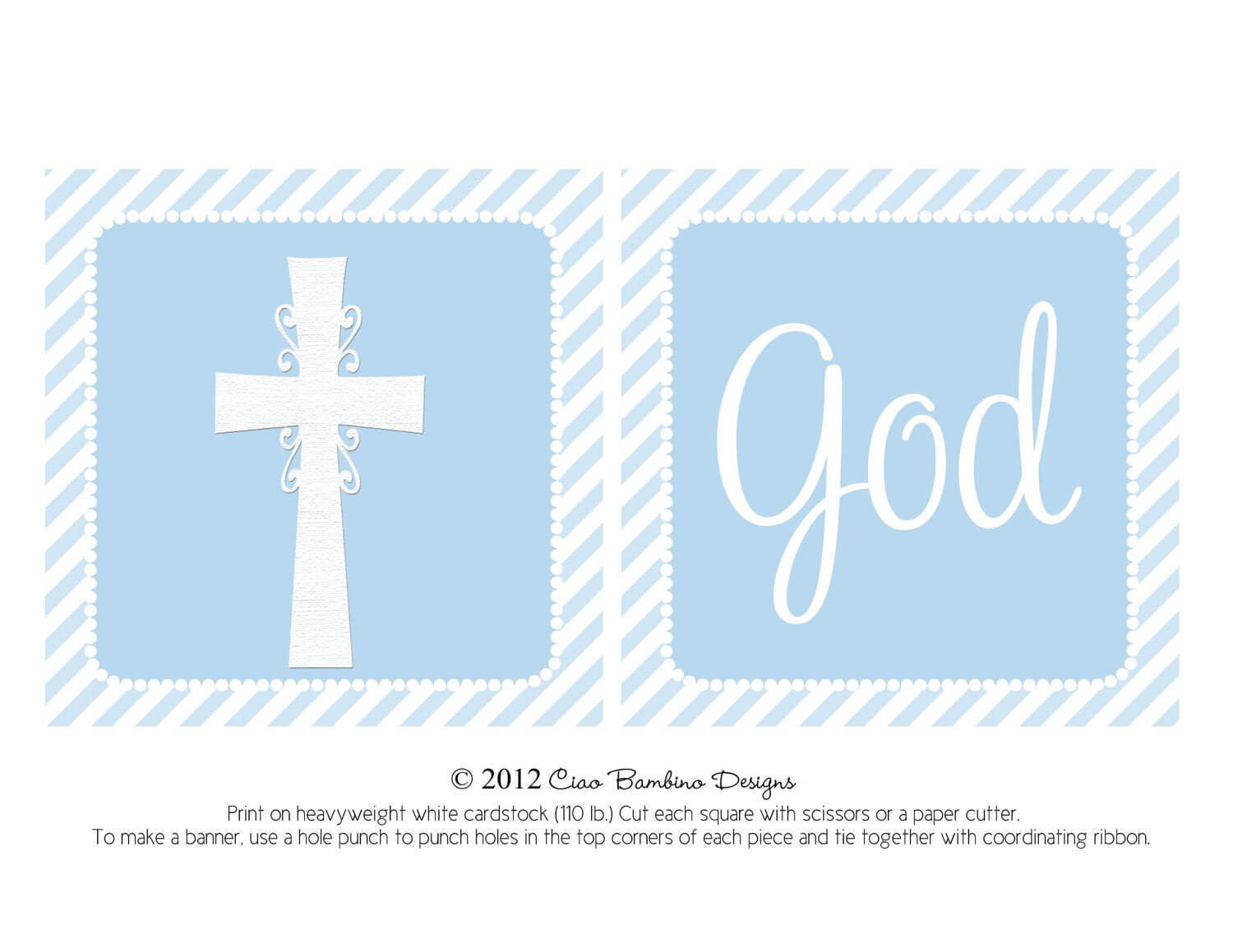 14 Christening Banner Template Free Download, Banner For Christening Banner Template Free