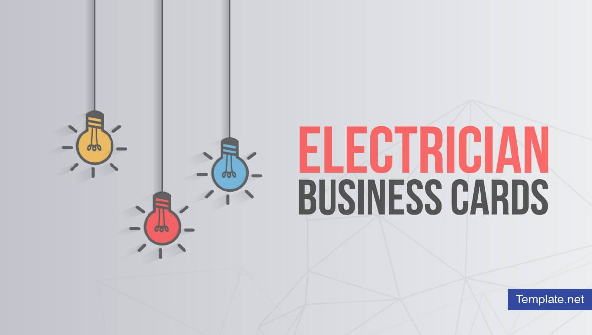 17+ Electrician Business Card Designs & Templates – Psd, Ai Within Business Card Maker Template