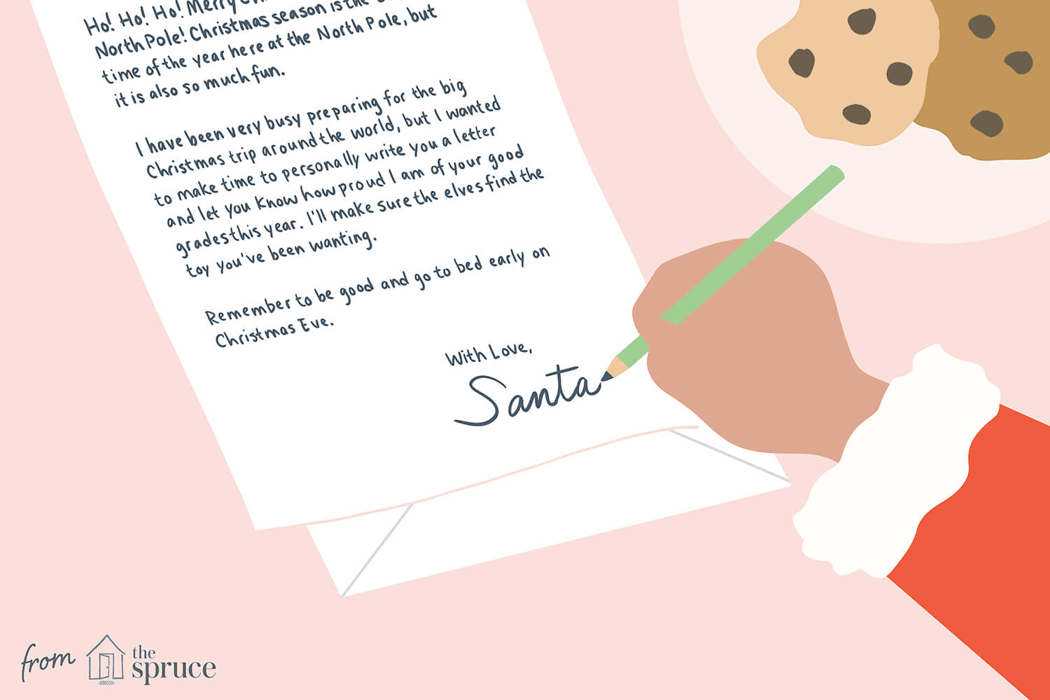 17 Free Letter From Santa Templates Intended For Blank Letter From Santa Template