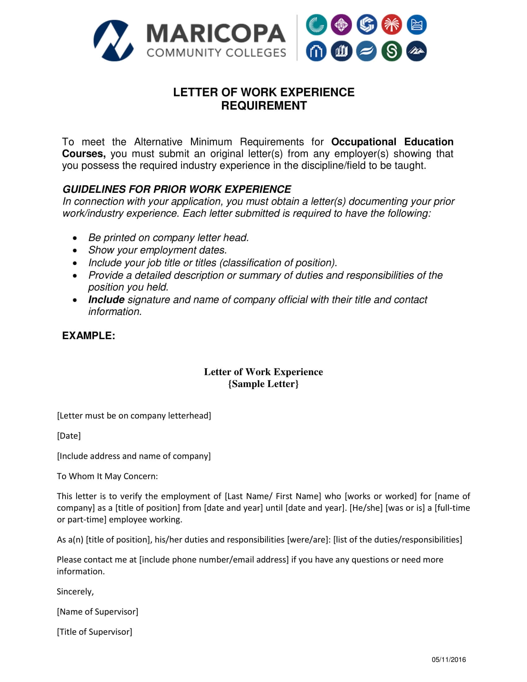 18+ Experience Letter Templates In Pdf | Free & Premium Intended For Certificate Of Experience Template