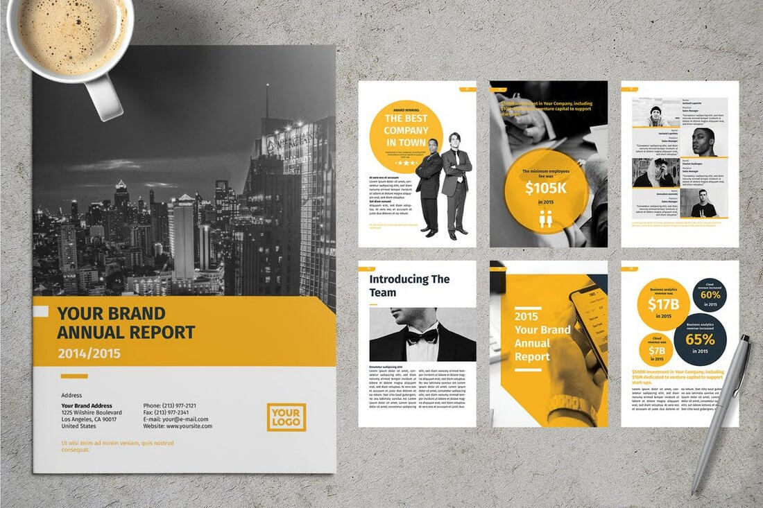 20+ Annual Report Templates (Word & Indesign) 2019 – Do A With Regard To Annual Report Template Word