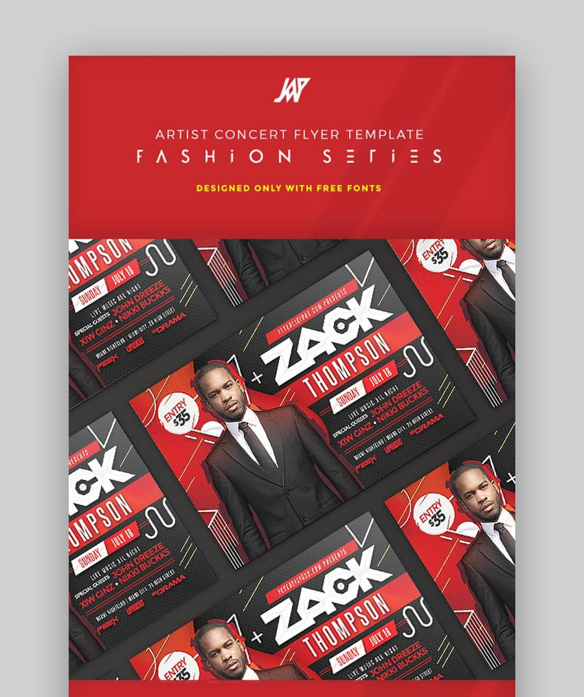 20 Best Free Event And Party Flyer Templates (Design Ideas Inside Benefit Dance Flyer Templates