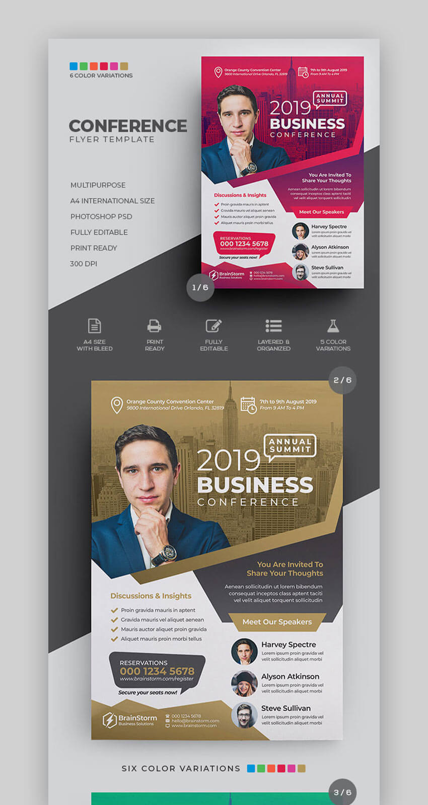 20 Best Free Printable Flyer Design Templates To Download With Business Flyer Templates Free Printable