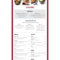 2020 Menu Template – Fillable, Printable Pdf & Forms | Handypdf Pertaining To Breakfast Menu Template Word