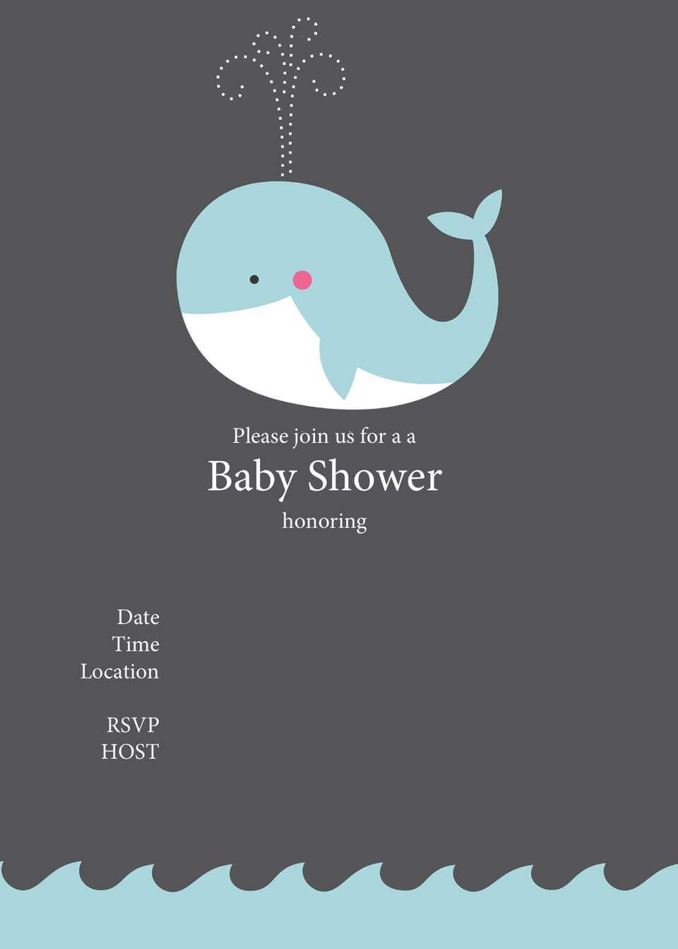 25 Adorable Free Printable Baby Shower Invitations In Baby Shower Flyer Templates Free