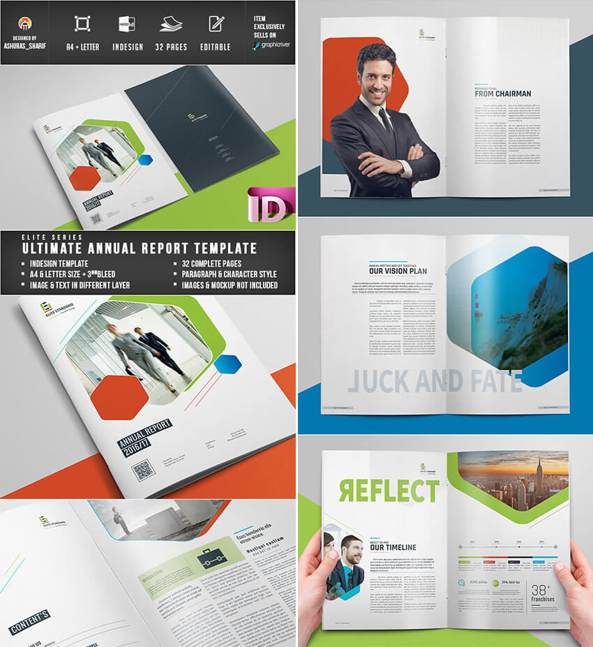 25+ Best Annual Report Templates – With Creative Indesign Regarding Annual Report Template Word