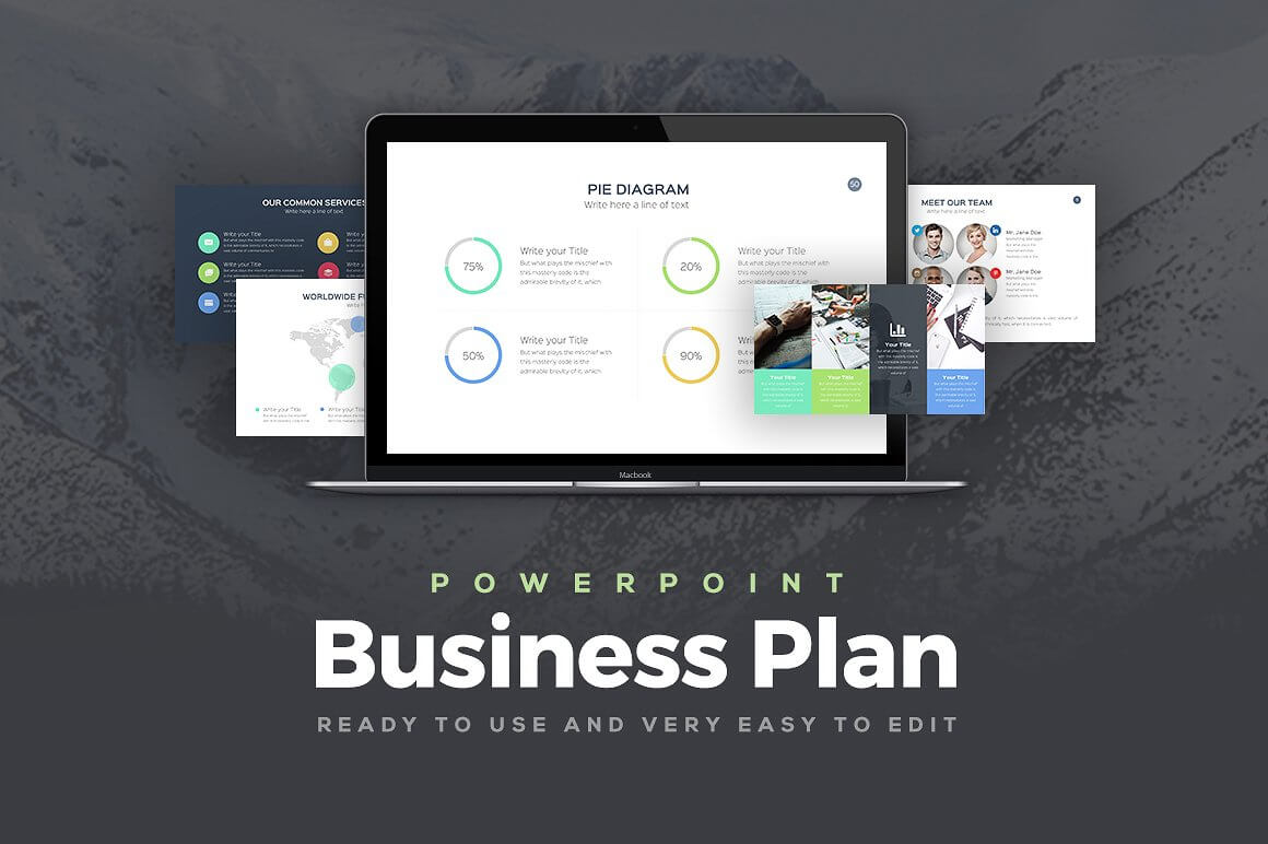 25 Great Business Plan Powerpoint Templates 2019 Within Business Plan Template Powerpoint Free Download