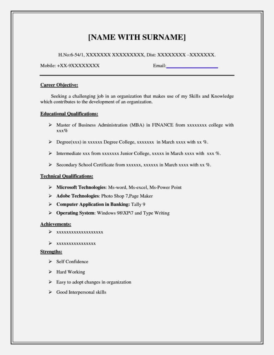 25 New Sample Resume For A Student Or A 16 Year Old Student Regarding 16 Year Old Resume