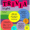 26 Images Of Trivia Night Fundraiser Flyer Template | Gieday Intended For Bingo Night Flyer Template
