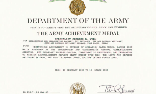 28+ [ Army Good Conduct Medal Certificate Template ] | Army throughout Army Good Conduct Medal Certificate Template