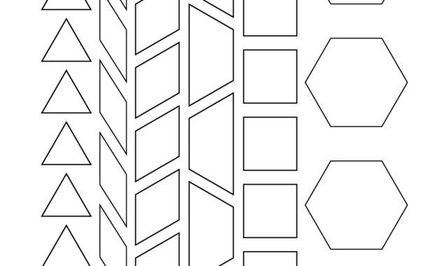 28 Images Of Blank Alphabet Pattern Block Template | Migapps inside Blank Pattern Block Templates