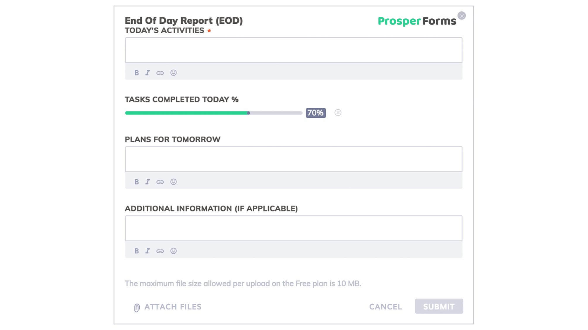 3 Best Examples: Daily Report Template | Free Templates Download Within Best Report Format Template