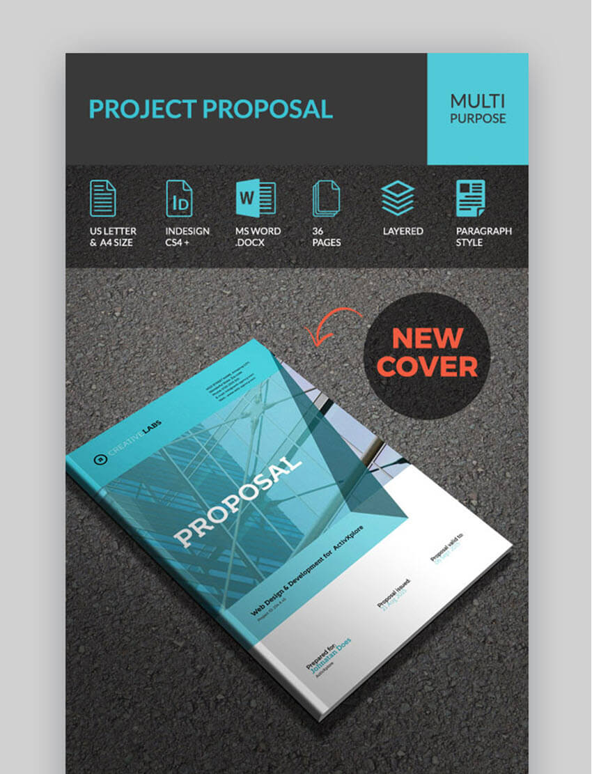 30+ Best Business Proposal Templates: Ideas For New Client With Business Proposal Template Indesign
