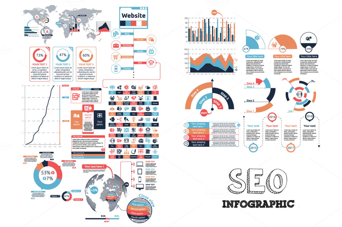 30+ Best Infographic Templates For Illustrator - Top Digital Inside Adobe Illustrator Infographic Templates