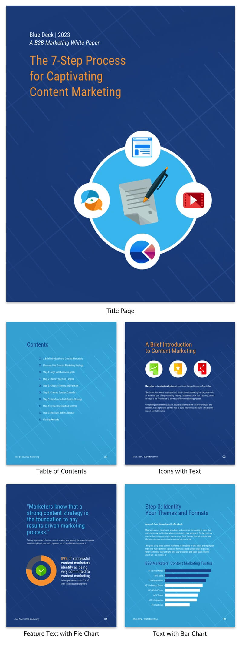 30+ Business Report Templates Every Business Needs – Venngage In Business Review Report Template