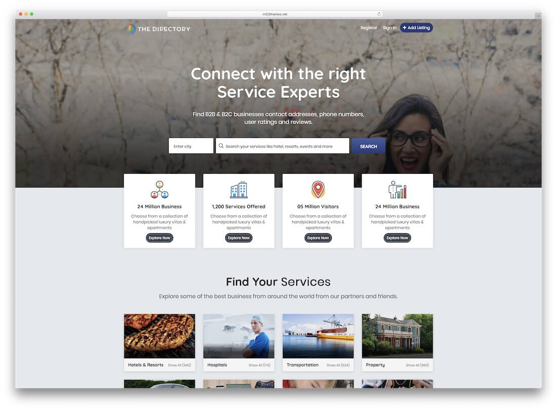 32 Top Responsive Directory Website Templates 2019 - Colorlib Inside Business Listing Website Template