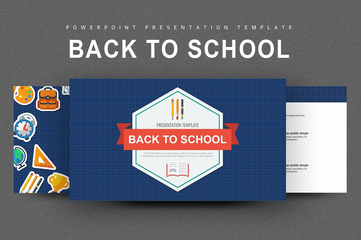 35+ Free Education Powerpoint Presentation Templates For Back To School Powerpoint Template