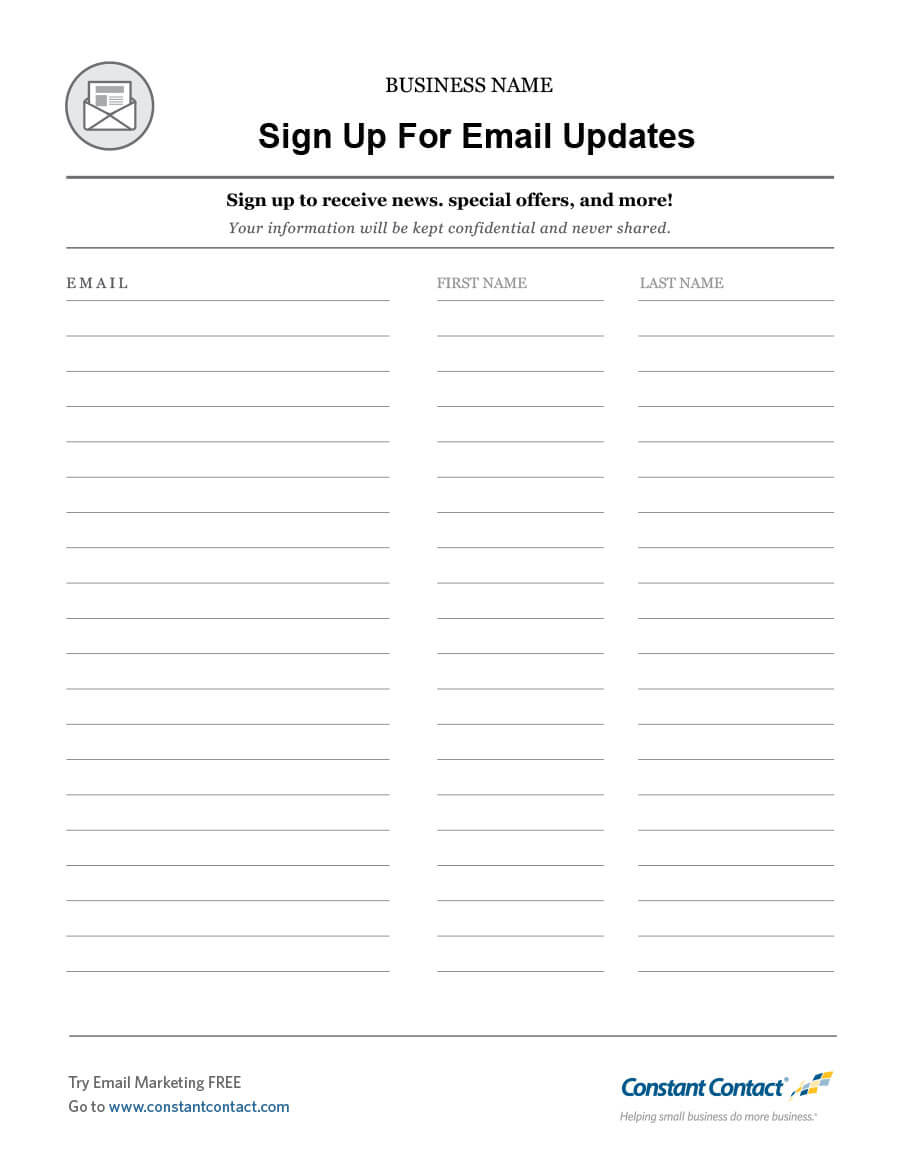 37 Free Email List Templates (Pdf, Ms Word & Excel) ᐅ With Blank Checklist Template Pdf